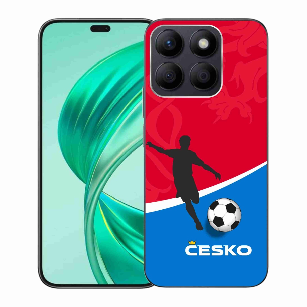 Gél borítás mmCase for Honor X8b - futball Csehország