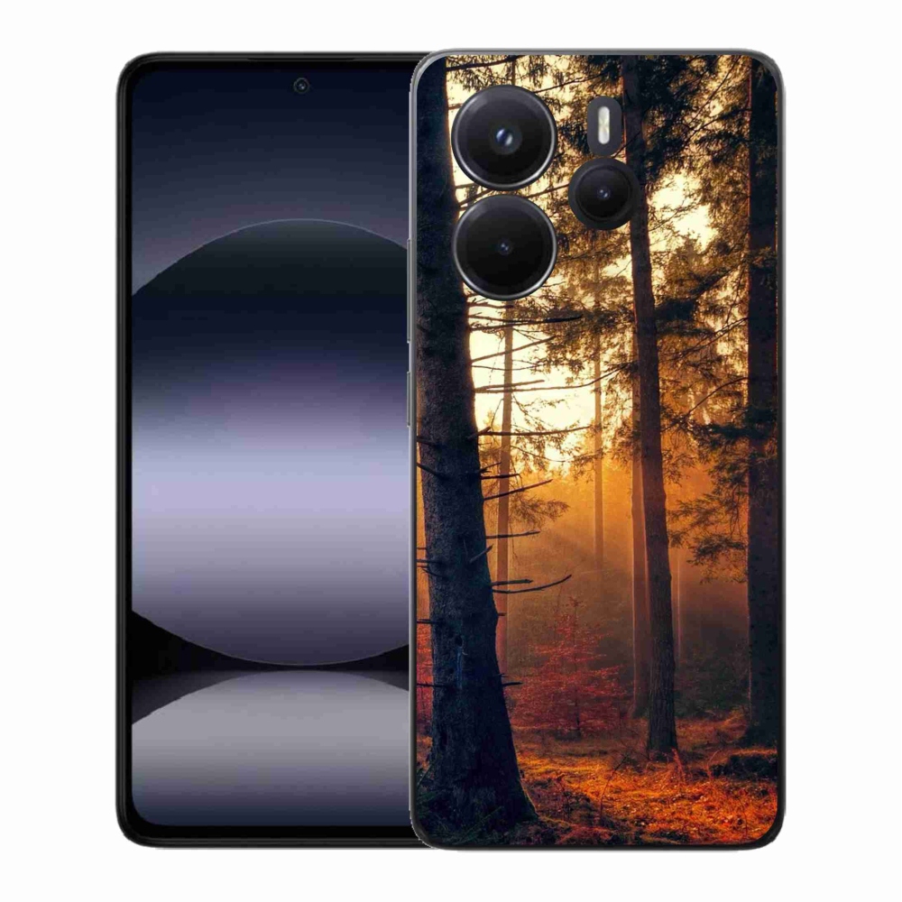 Gél borító mmCase a Xiaomi Redmi Note 14-hez - erdő