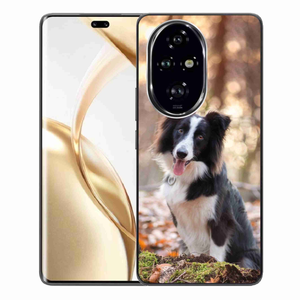 Gél tok mmCase a Honor 200 Pro 5G számára - border colie 1