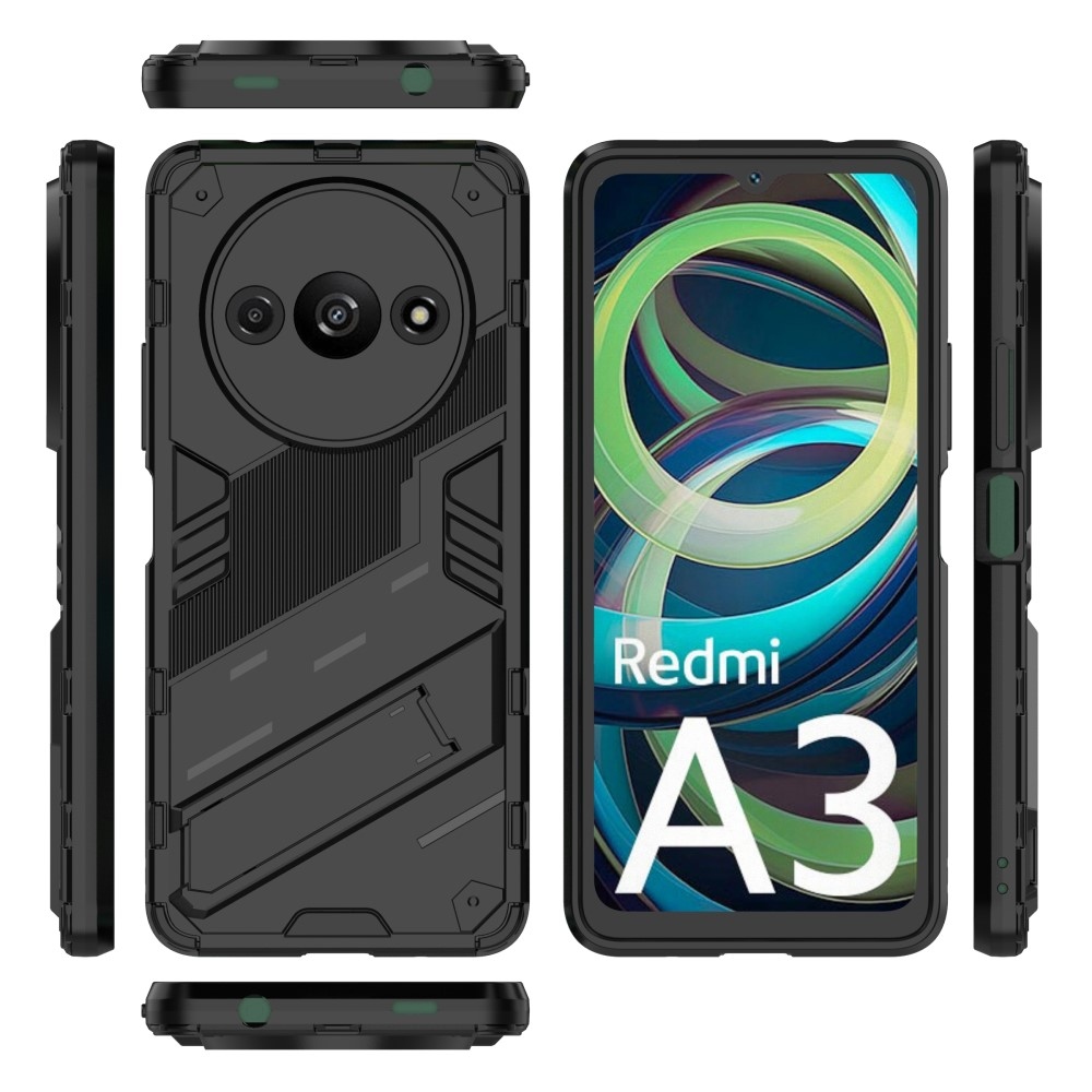 Armory tartós borítás Xiaomi Redmi A3-hoz - fekete