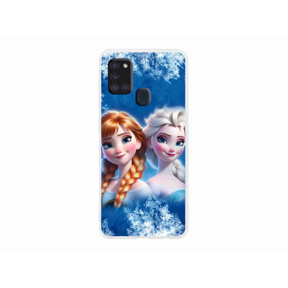 Zselés borítás mmCase Samsung Galaxy A21s készülékhez - Ice Kingdom 2