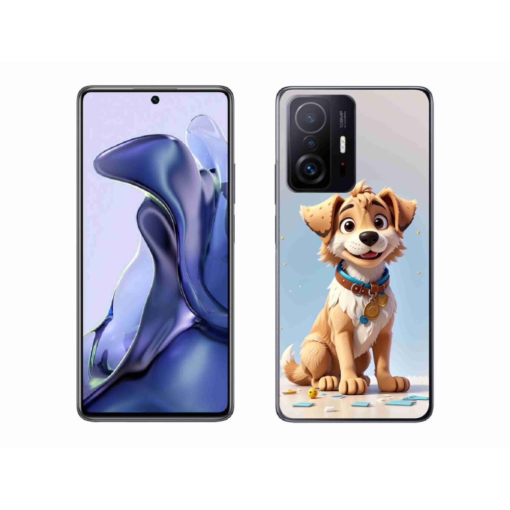 Gél borítás mmCase a Xiaomi 11T Pro számára - rajzfilm kiskutya