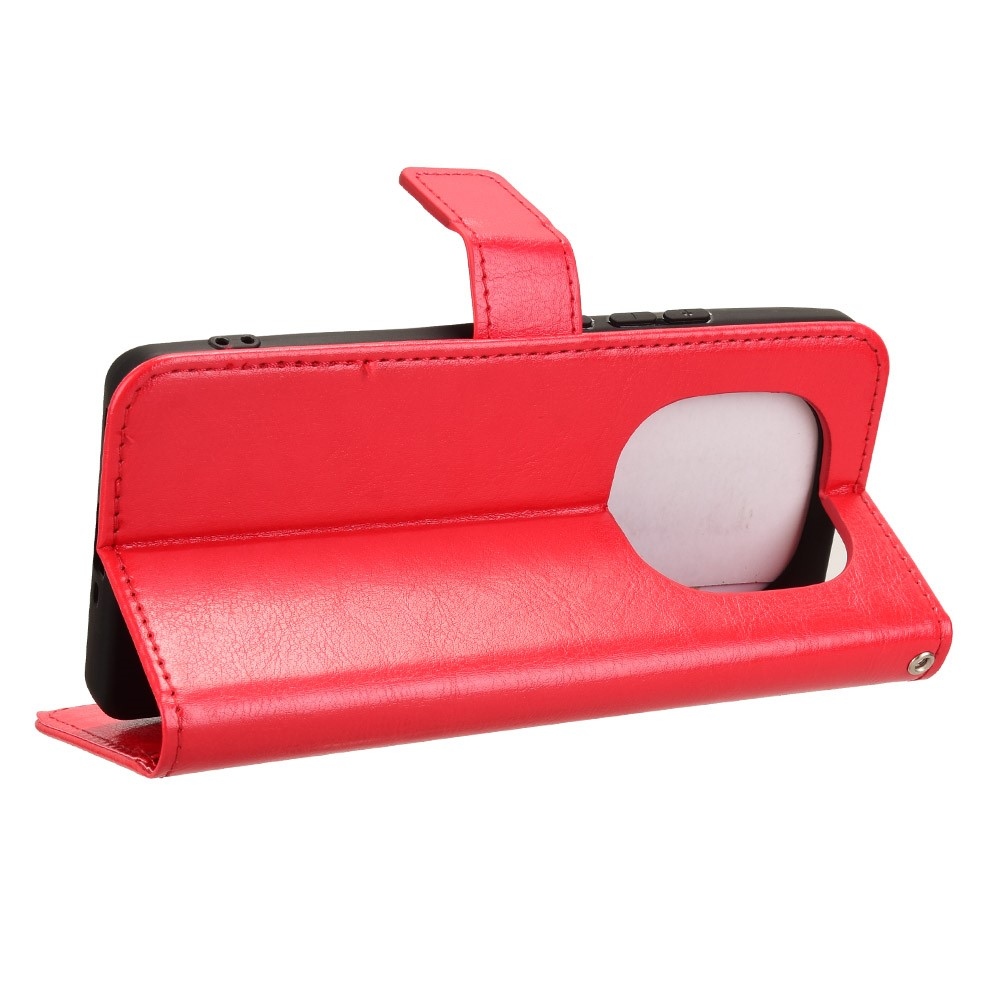 Őrült könyv tok Xiaomi Redmi Note 14 Pro 5G/Poco X7 5G/Note 14 Pro+ 5G - piros