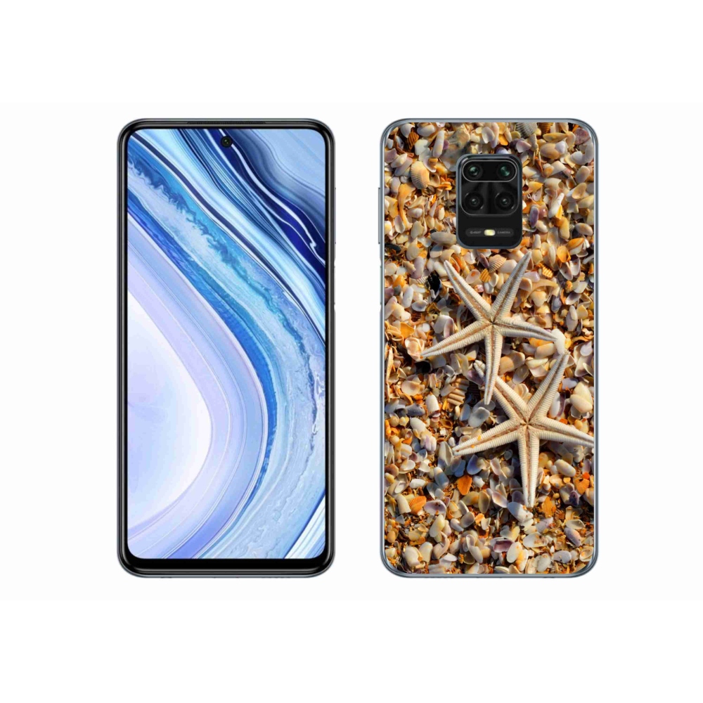 Gél borítás mmCase a Xiaomi Redmi Note 9S-hez - tengeri csillag