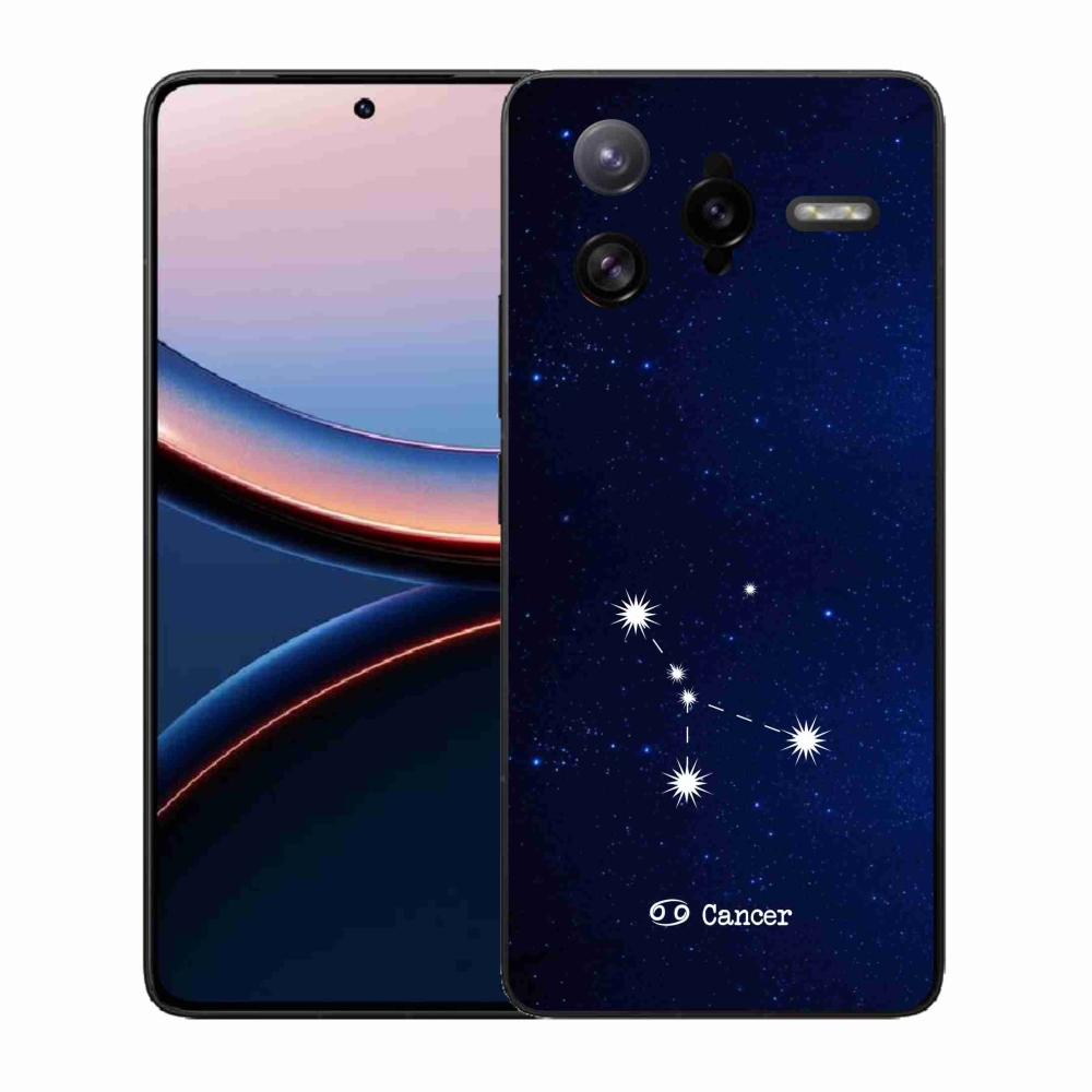 Gél borítás mmCase a Xiaomi Poco F7 Ultra számára - csillagkép Rák