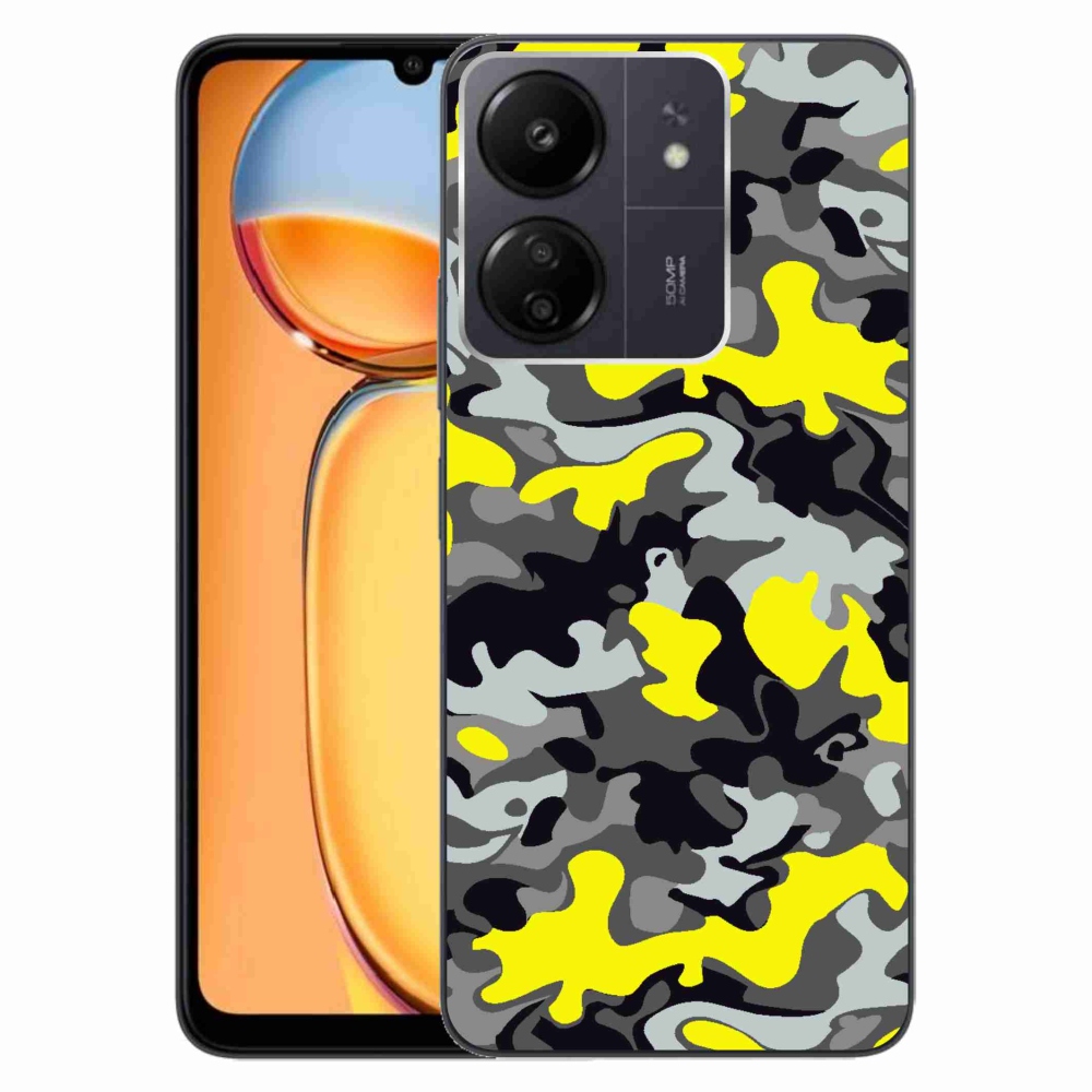 Gél borítás mmCase a Xiaomi Poco C65/Redmi 13C-hez - terepszínű minta 6