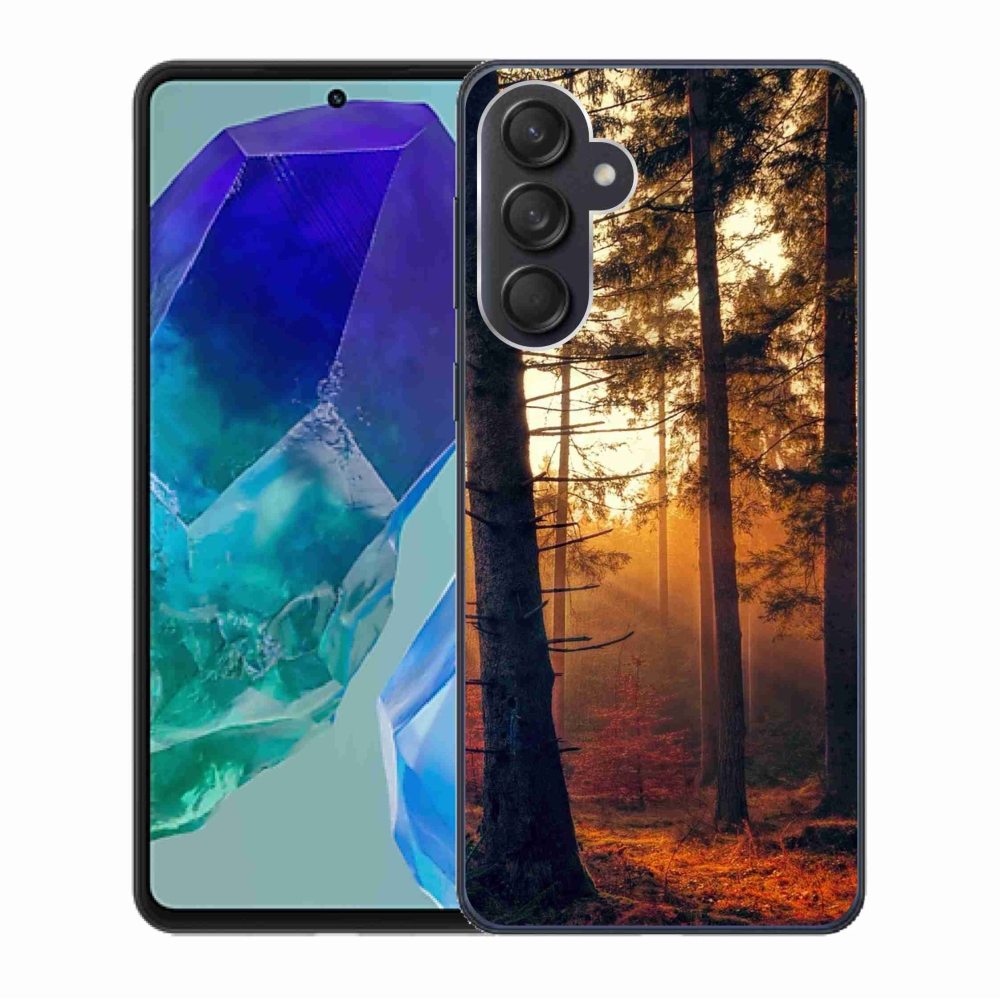 Gél tok mmCase Samsung Galaxy M55 5G - erdő