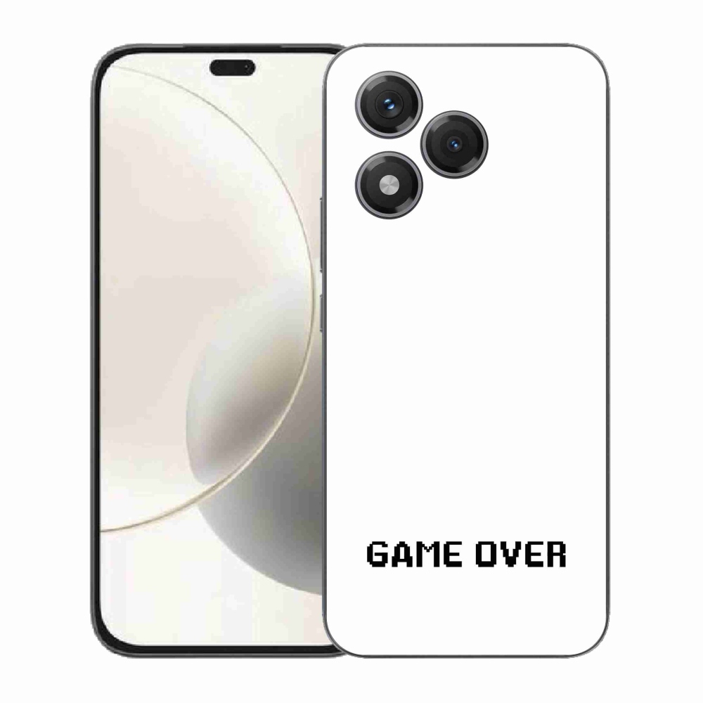 Gél borító mmCase a Honor 400 Lite-hoz - játék fehér háttérrel