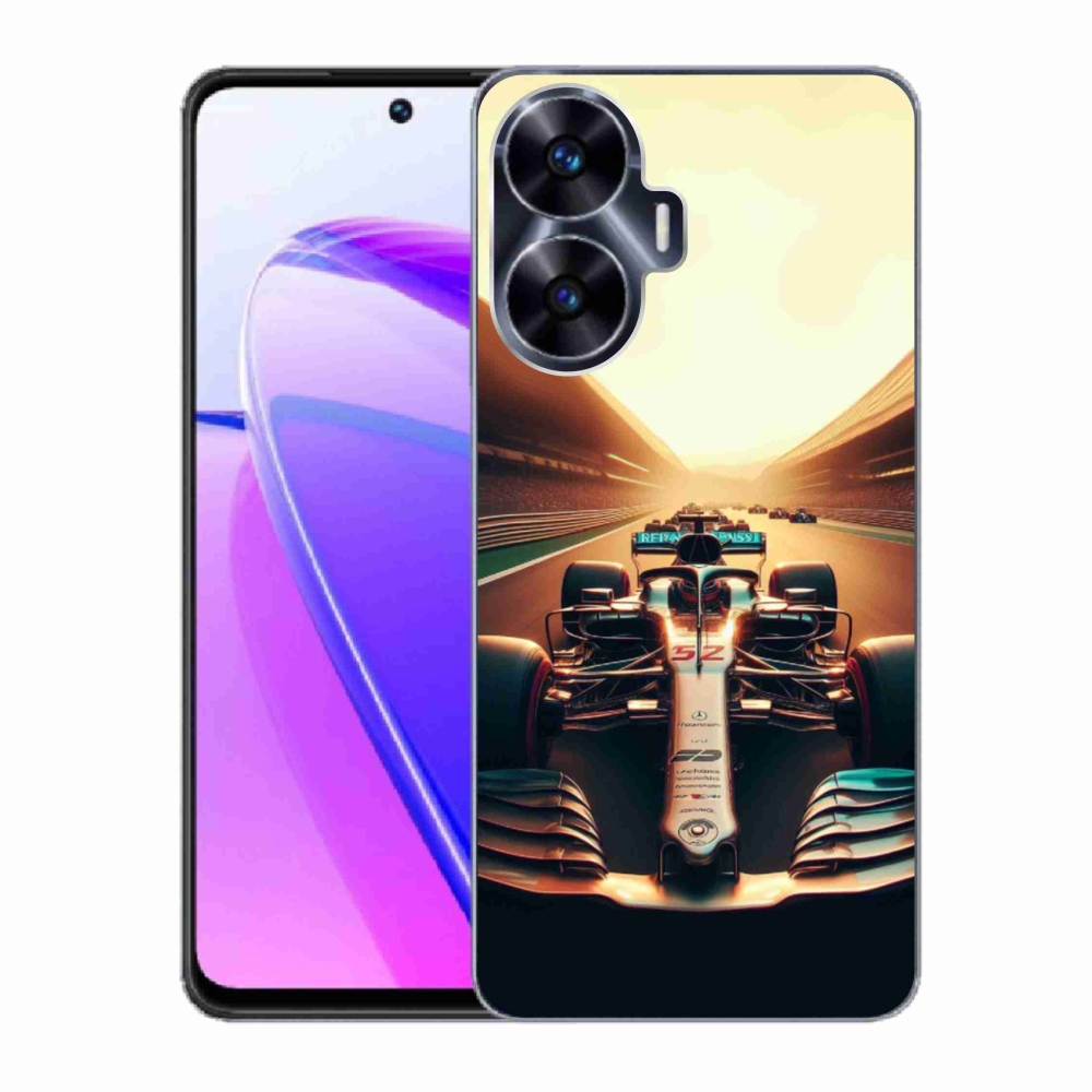 Zselés borítás mmCase a Realme C55 készülékhez - formula 1
