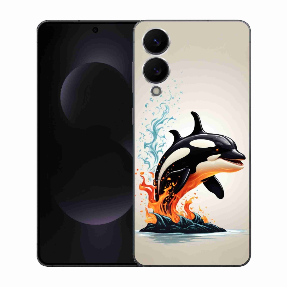 Zselés borítás mmCase Samsung Galaxy S25 Edge készülékhez - orca