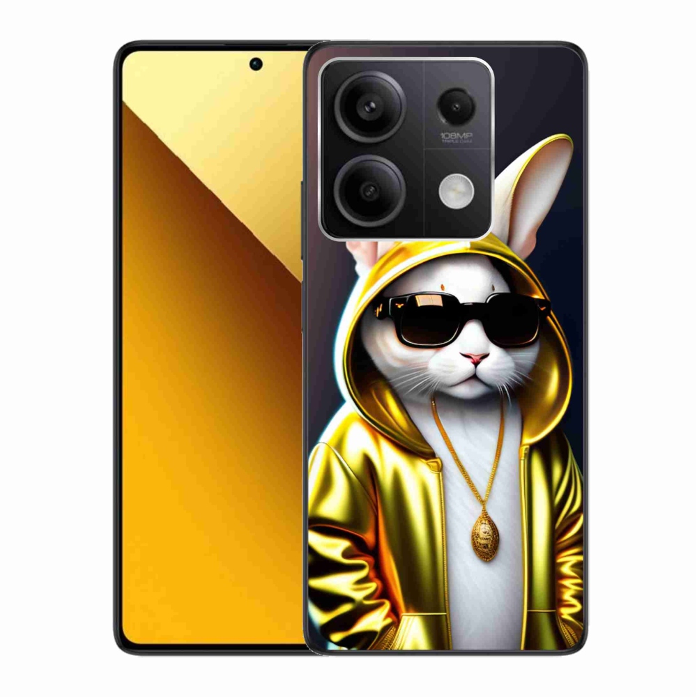 Gél borítás mmCase a Xiaomi Redmi Note 13 5G számára - cat boss