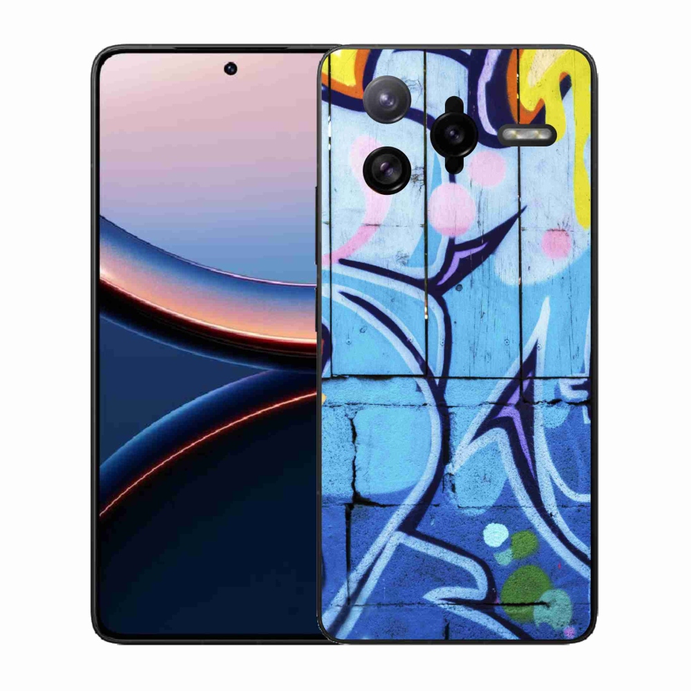 Gél borító mmCase a Xiaomi Poco F7 Ultra számára - graffiti