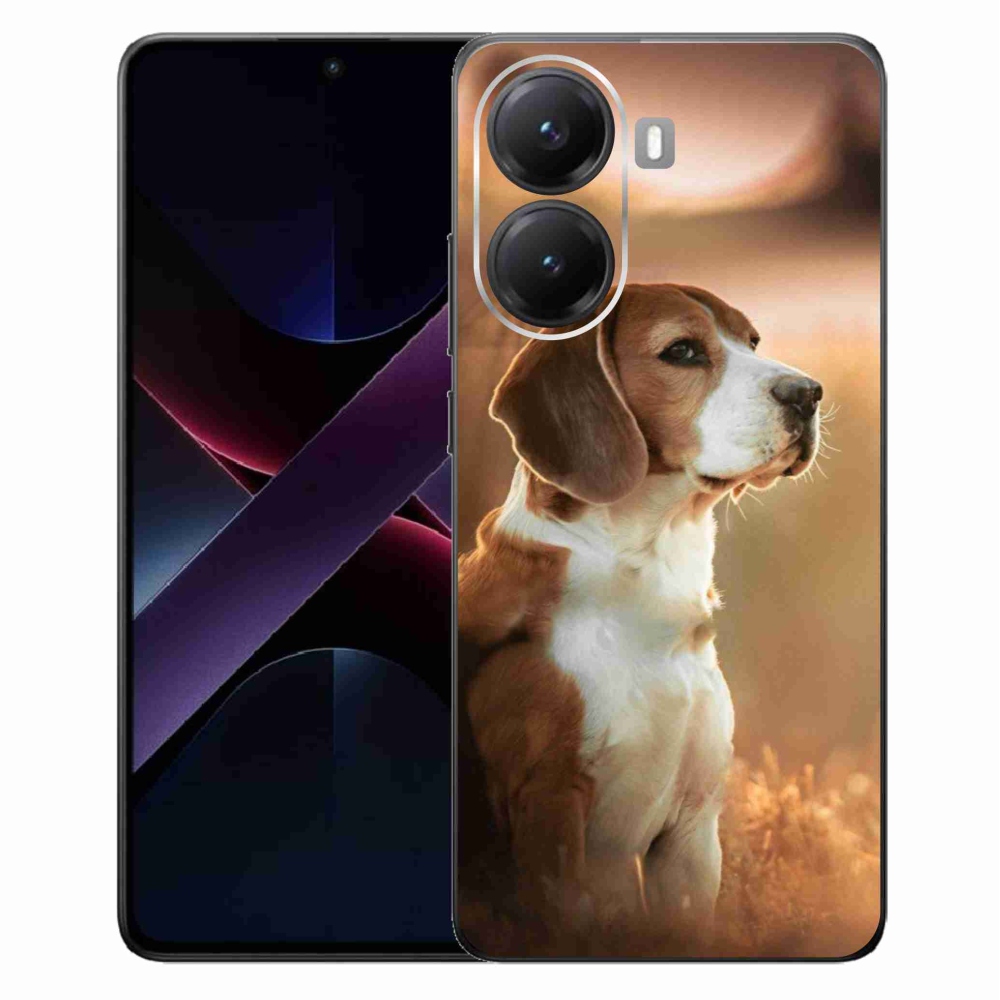 Gél védőburkolat mmCase a Xiaomi Poco X7 Pro 5G készülékhez - bézs színű