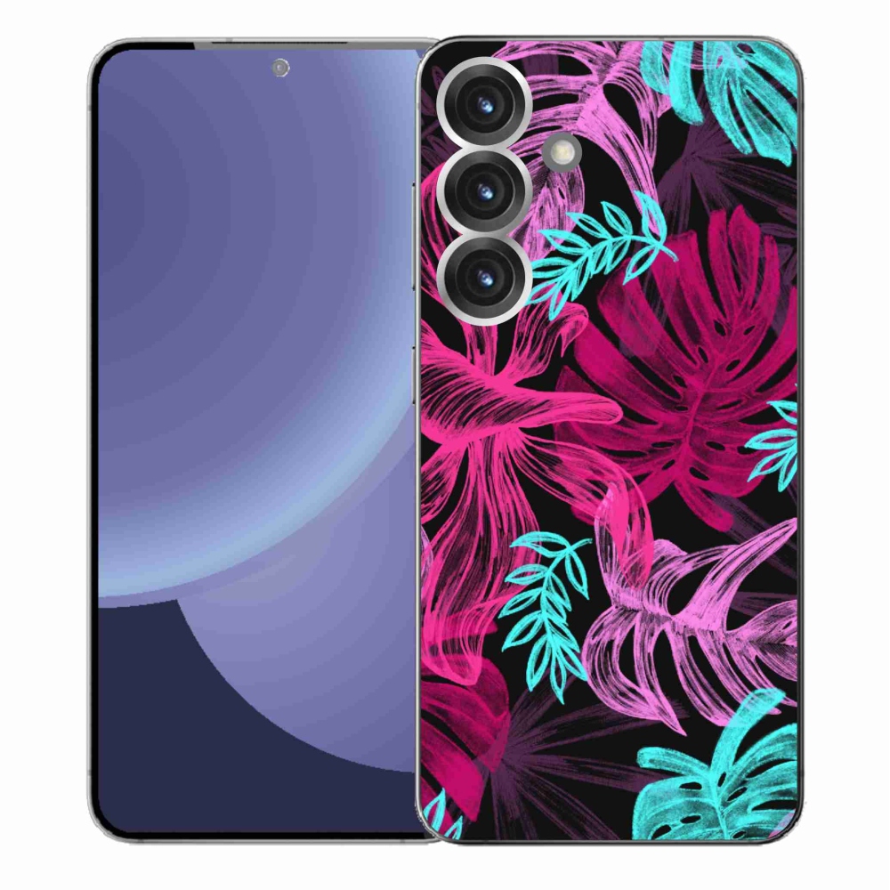 Zselés borítás mmCase Samsung Galaxy S25+ - virágok 1