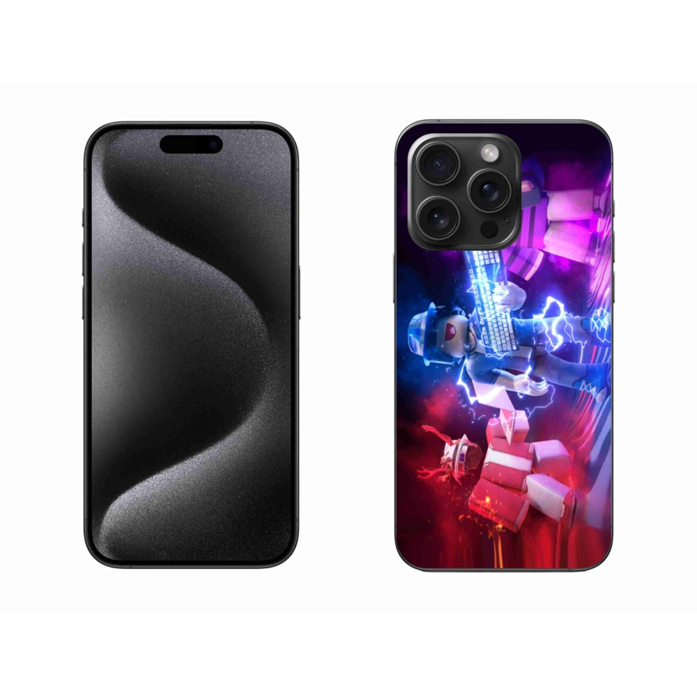 Zselés borítás mmCase iPhone 15 Pro Max készülékhez - roblox