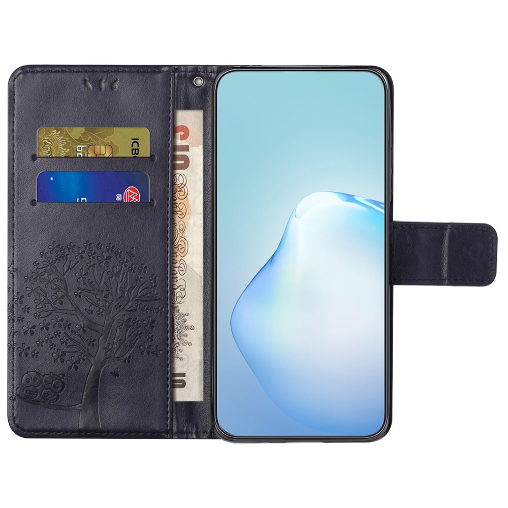 Fa könyv tok Samsung Galaxy S24 készülékhez - sötétlila