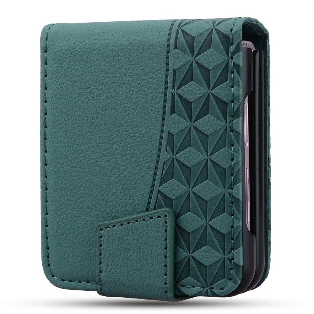 Gridy könyvtáska Samsung Galaxy Z Flip7 5G - zöld