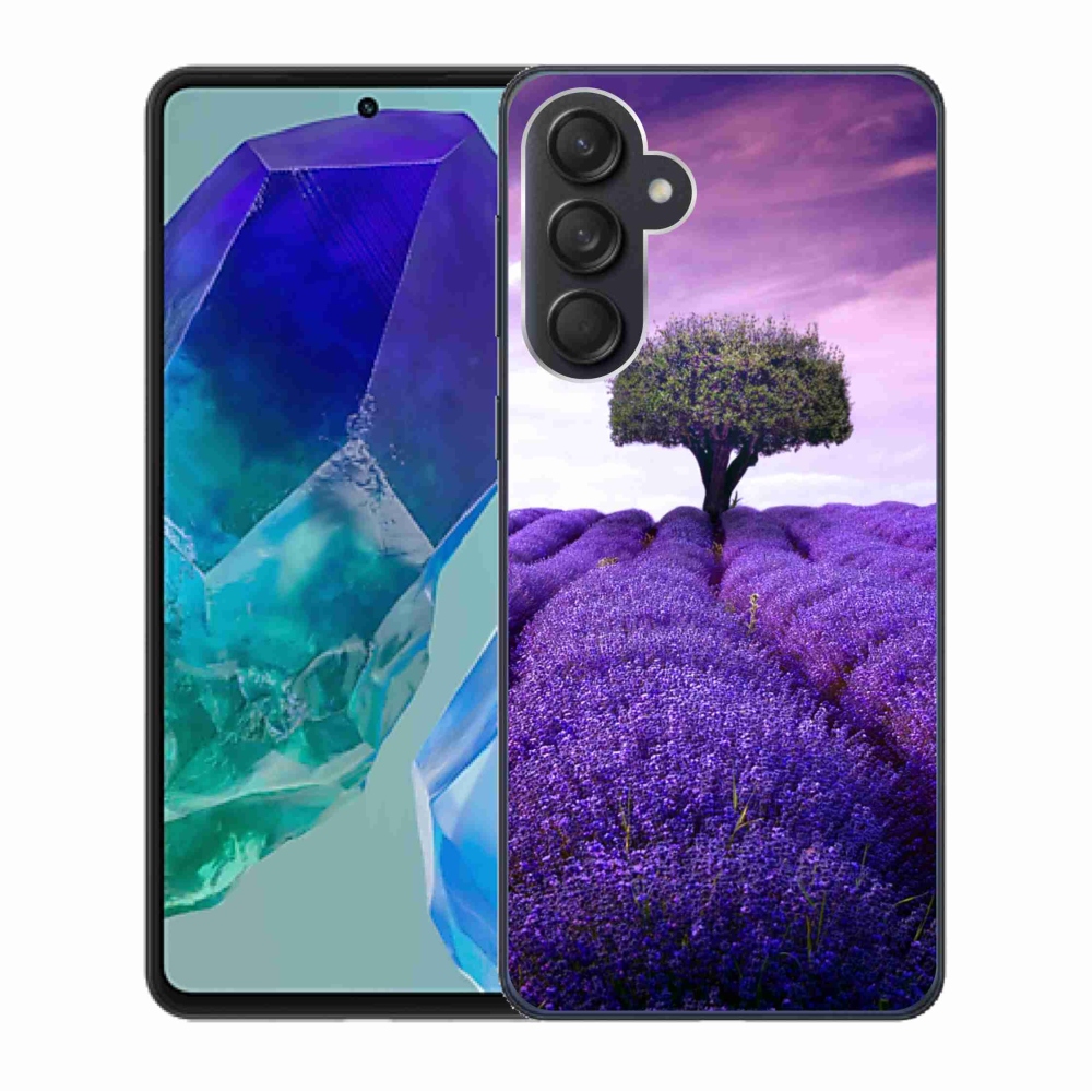 Gél védőhuzat mmCase Samsung Galaxy M55 5G - levendula rét