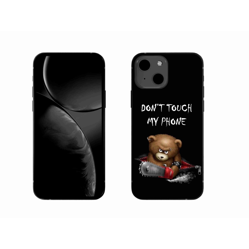 Zselés borítás mmCase iPhone 13-hoz - ne érintse meg a telefont