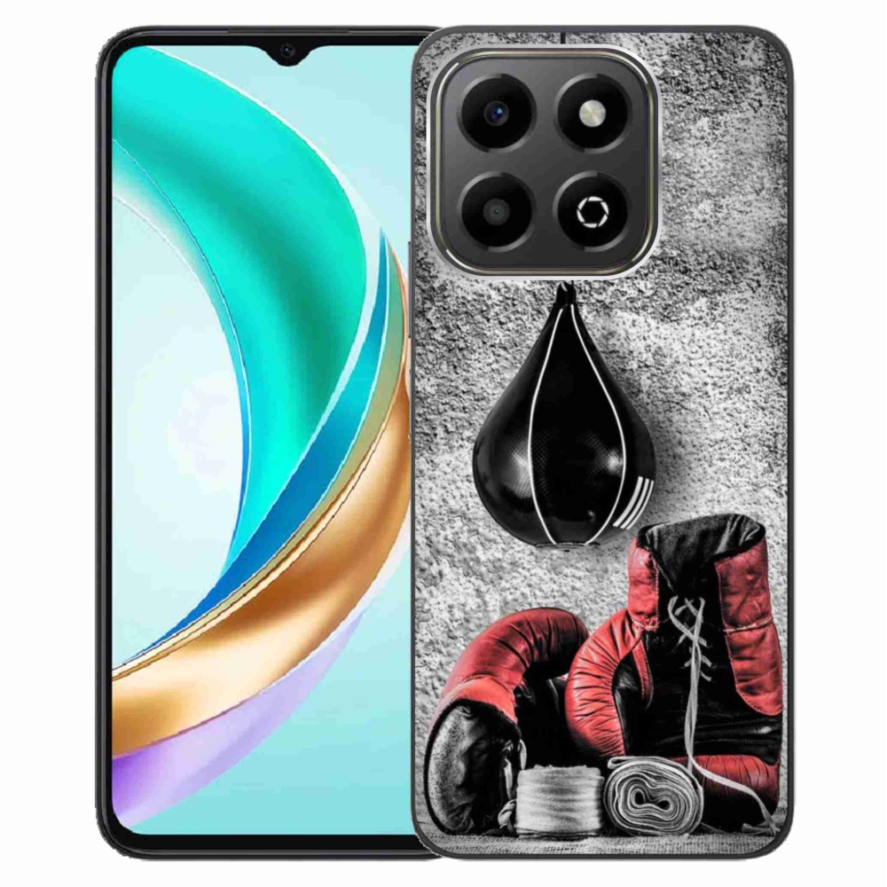 Zselés borítás mmCase a Honor X6b számára - bokszzsák és kesztyűk