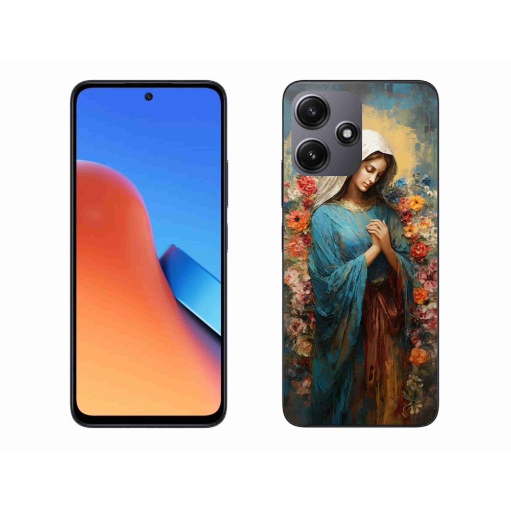 Gél borítás mmCase a Xiaomi Redmi 12 5G-hez - szent nő