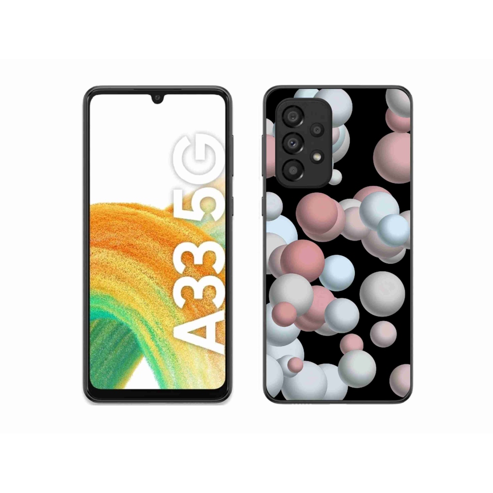 Gél borítás mmCase Samsung Galaxy A33 5G - absztrakt motívum 27