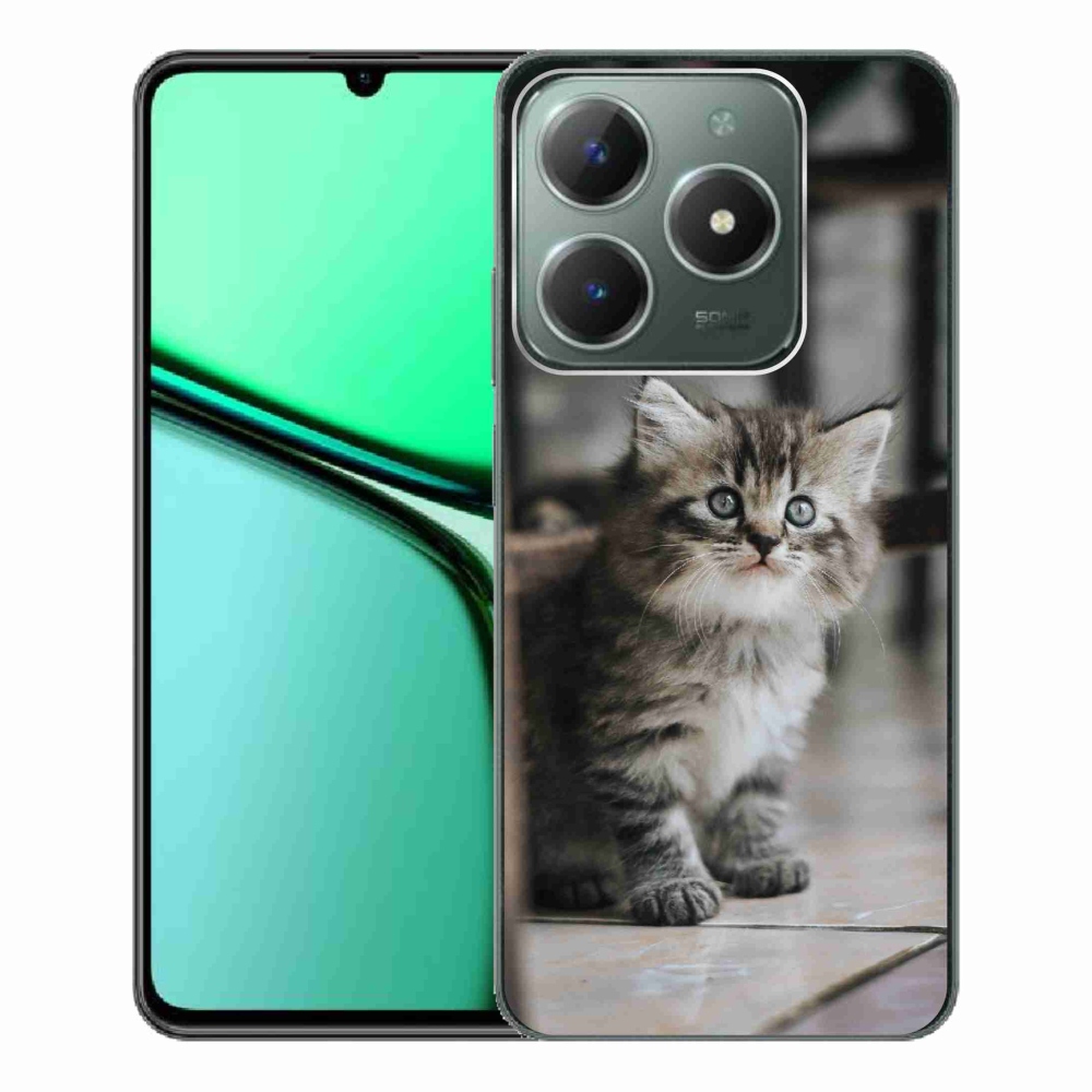 Gél borítás mmCase a Realme C61 készülékhez - cica