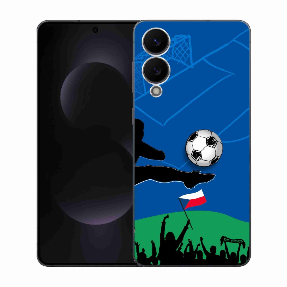 Gél borítás mmCase Samsung Galaxy S25 Edge készülékhez - futballszurkolóknak