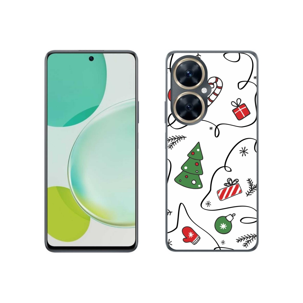 Gél borító mmCase a Huawei Nova 11i készülékhez - karácsonyi motívumok