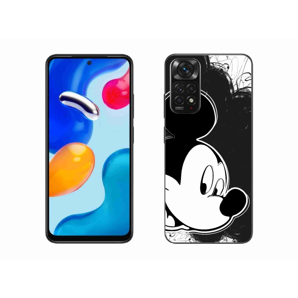 Gél borítás mmCase a Xiaomi Redmi Note 11 4G-hez - mickey egér 1