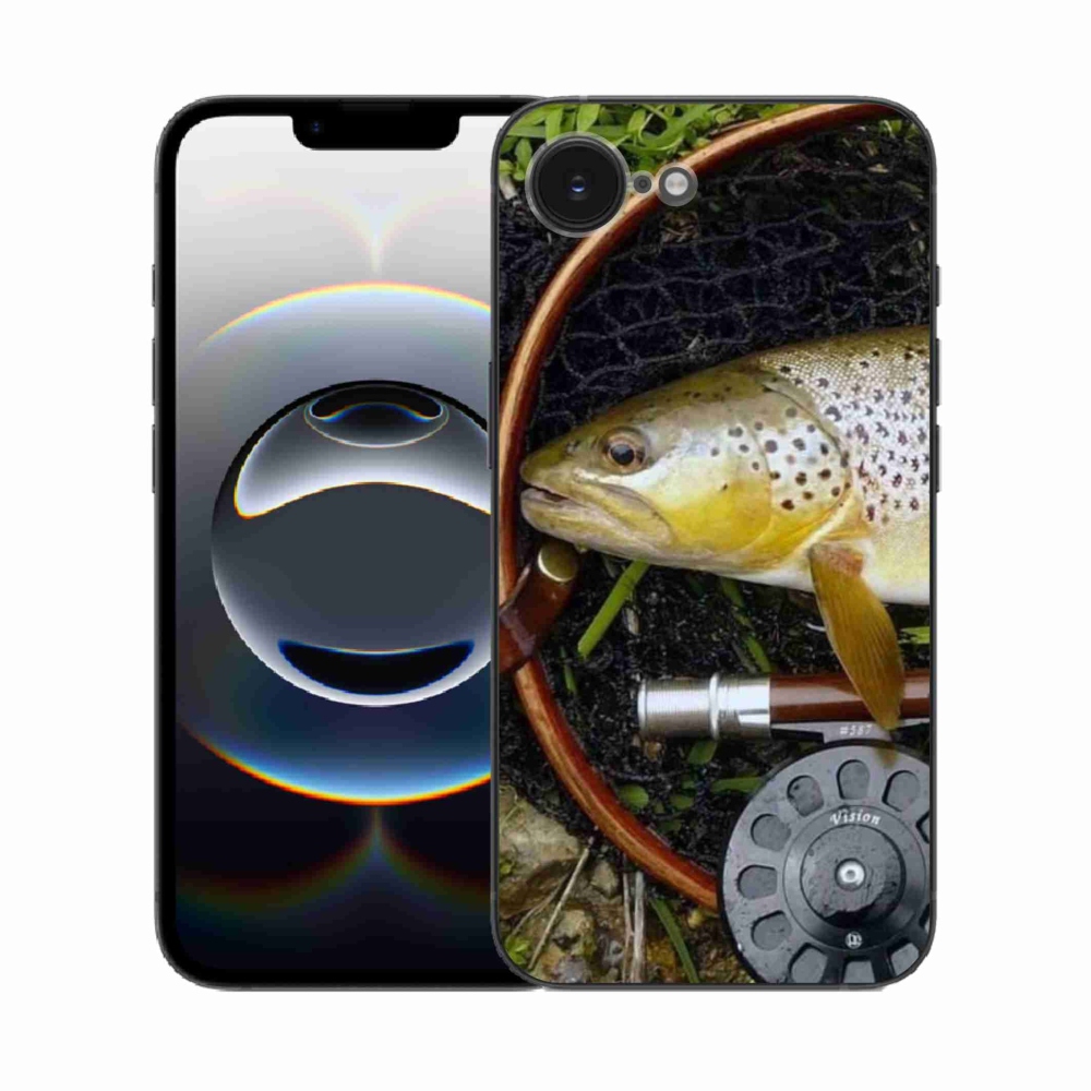 Zselés borítás mmCase iPhone 16e készülékhez - 2. pisztráng