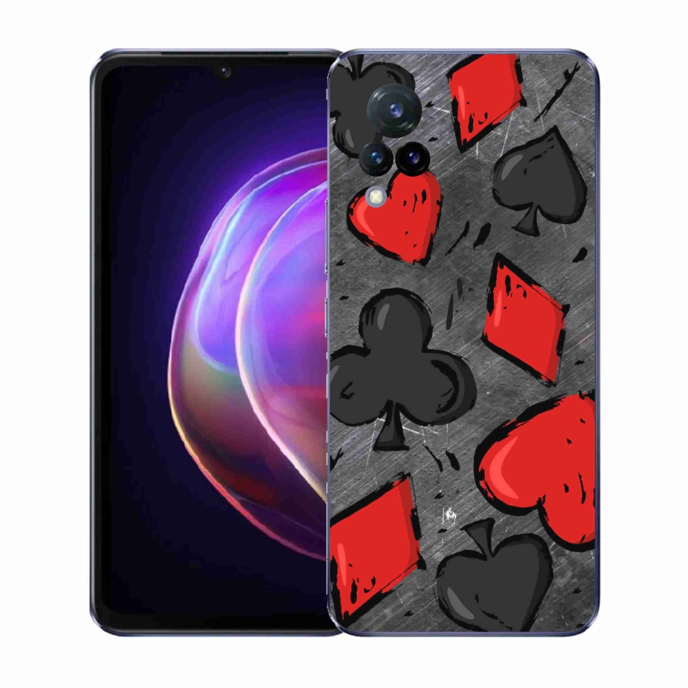 Gél borító mmCase a Vivo V21 4G/5G készülékhez - kártya 1