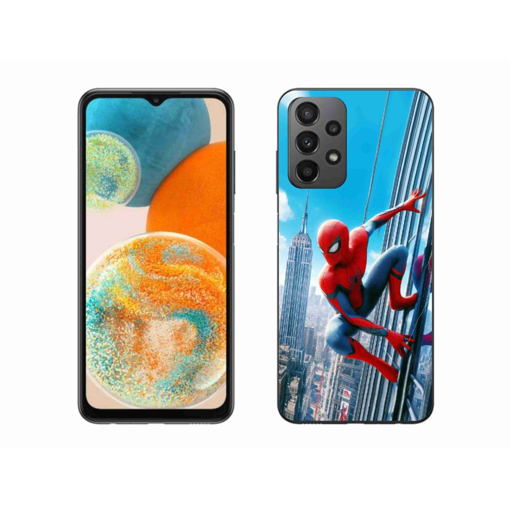 Gél borítás mmCase Samsung Galaxy A23 4G/5G - pókemberhez