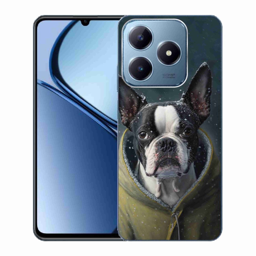 Gél borítás mmCase a Realme C63 készülékhez - bulldog