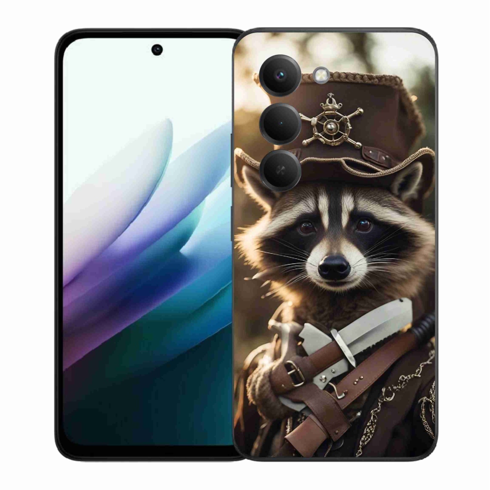 Gél borítás mmCase a Xiaomi Redmi 15 4G/5G (171mm) - mosómedve egyenruhában