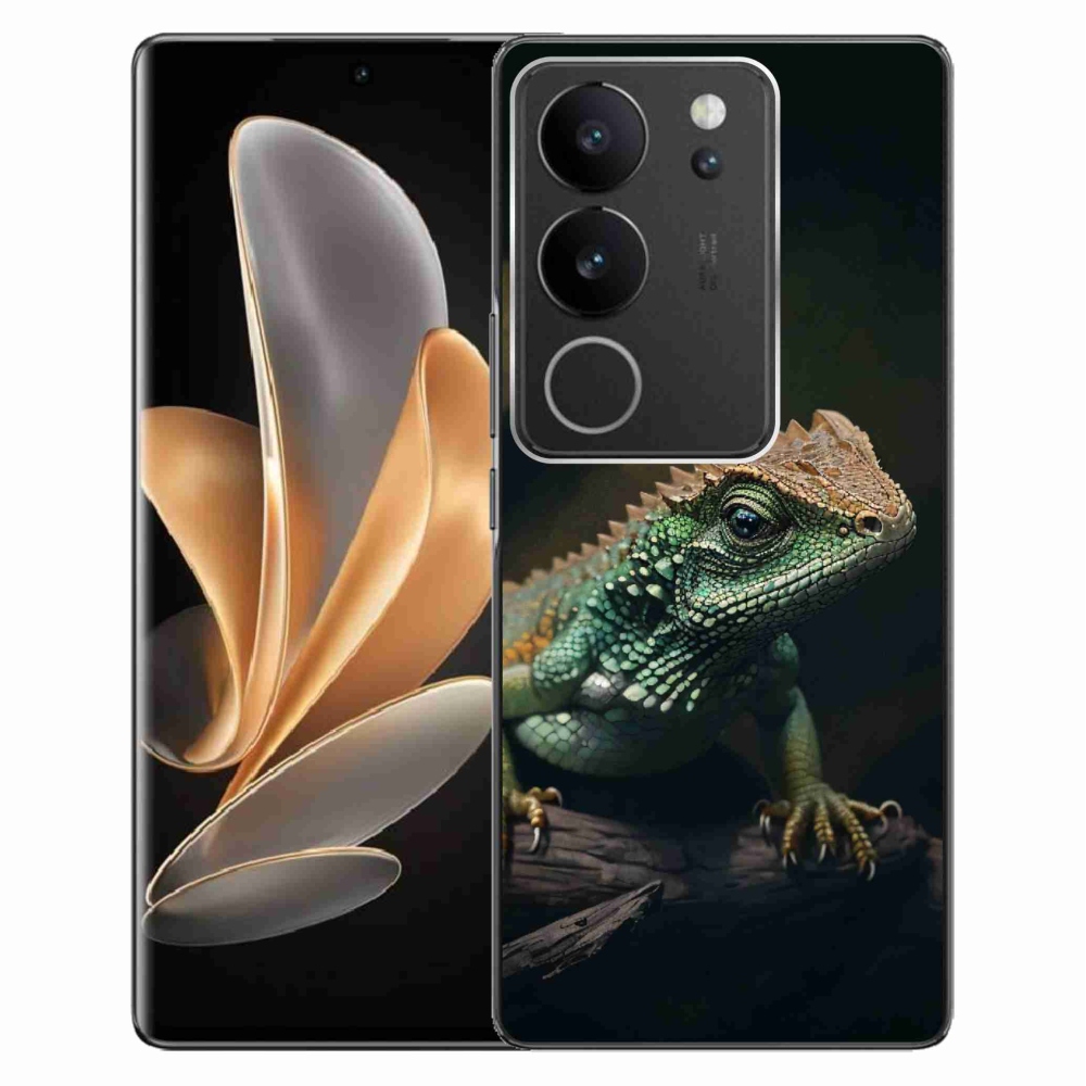 Gél borítás mmCase a Vivo V29 5G készülékhez - gyík