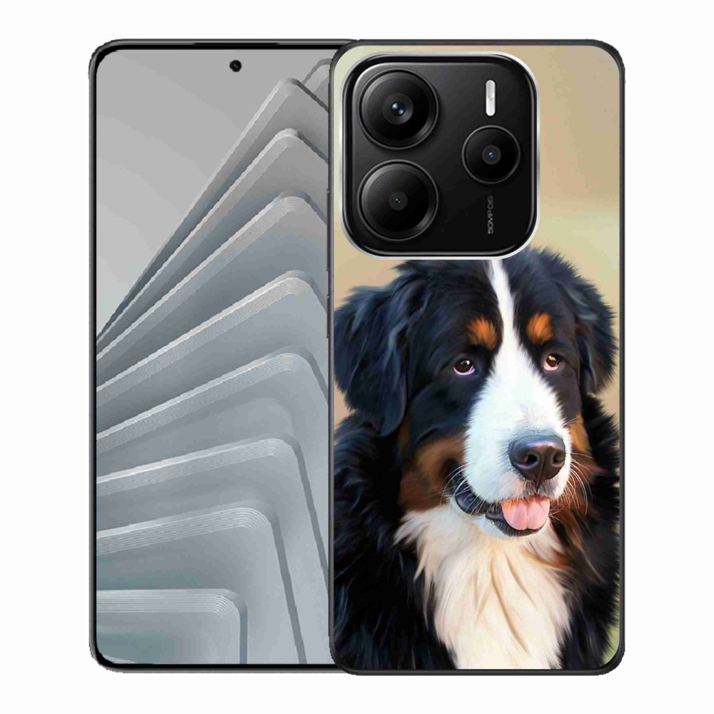 Gél borítás mmCase a Xiaomi Redmi Note 14 5G-hez - Berni hegyi kutya