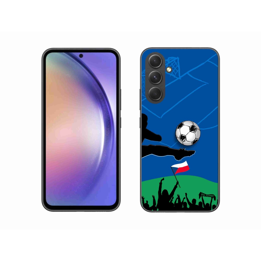 Gél borítás mmCase Samsung Galaxy A54 5G - futballszurkolóknak
