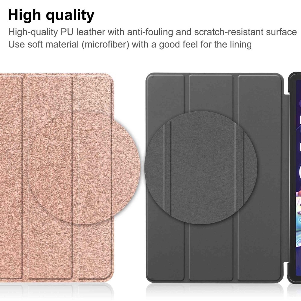 Ügyes záró tok Lenovo Tab P11 Pro (2.Gen) - rózsaarany