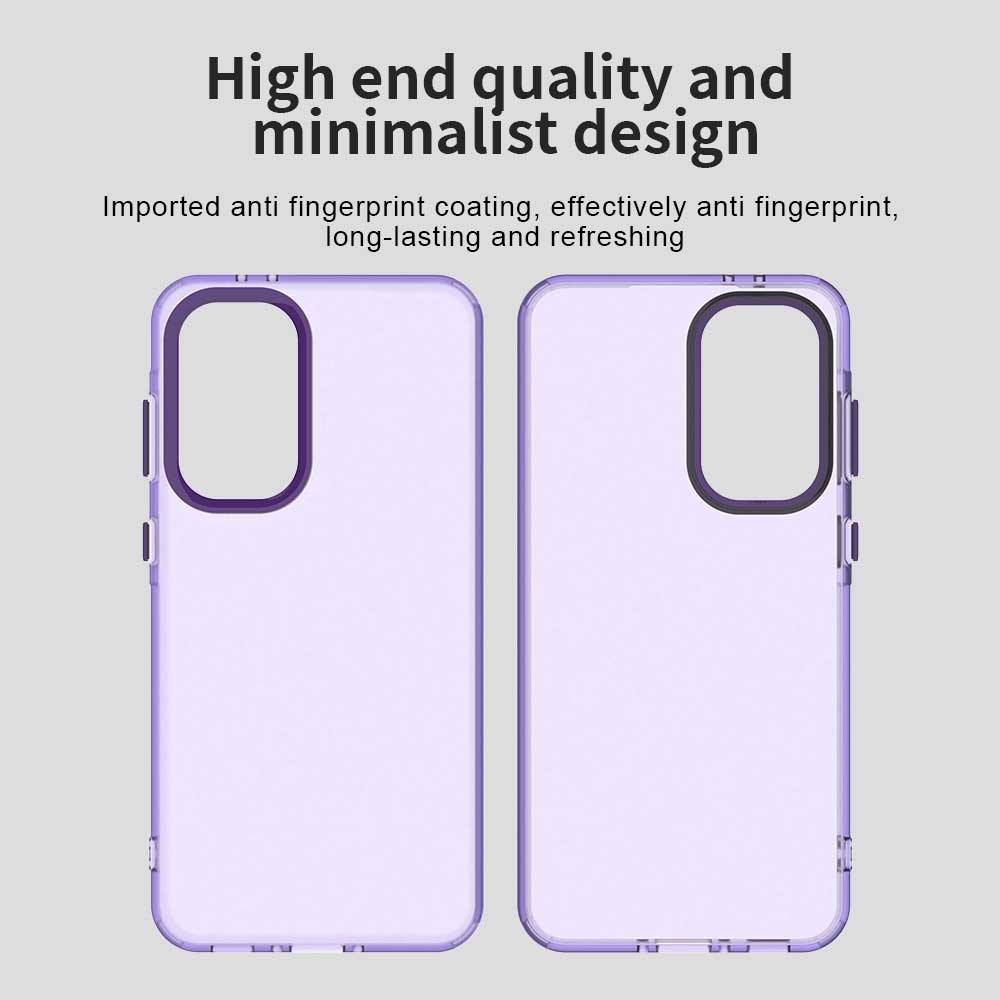 Candy matt zselés tok Samsung Galaxy A36 5G/A56 5G - lila