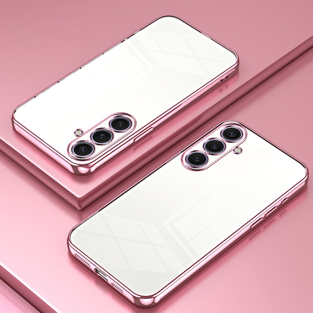 Elektro-gél tok Samsung Galaxy S25+ készülékhez - rózsaszín