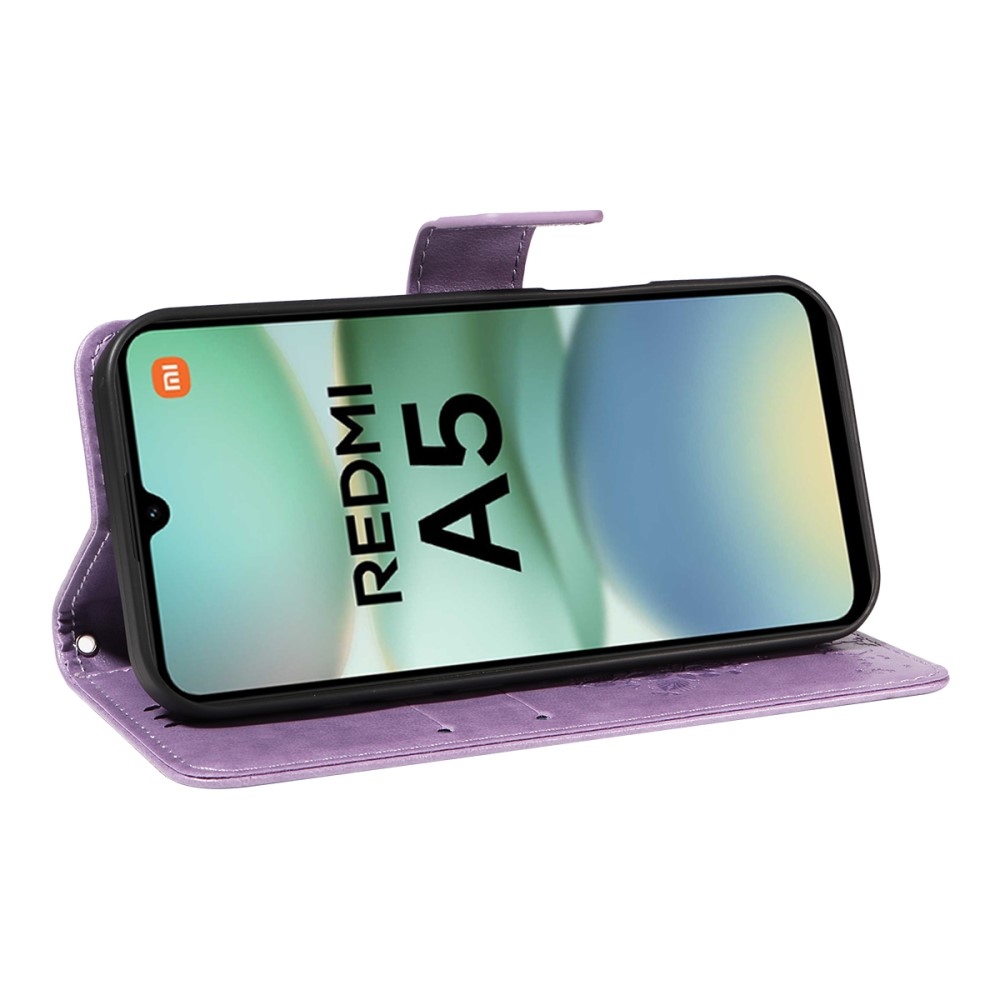 Fák könyve tok Xiaomi Redmi A5 (171.7x77.8x8.3mm) - világos lila