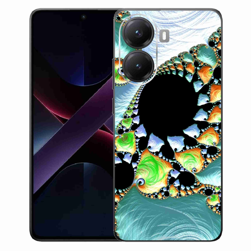 Gél borítás mmCase a Xiaomi Poco X7 Pro 5G számára - absztrakt motívum 21