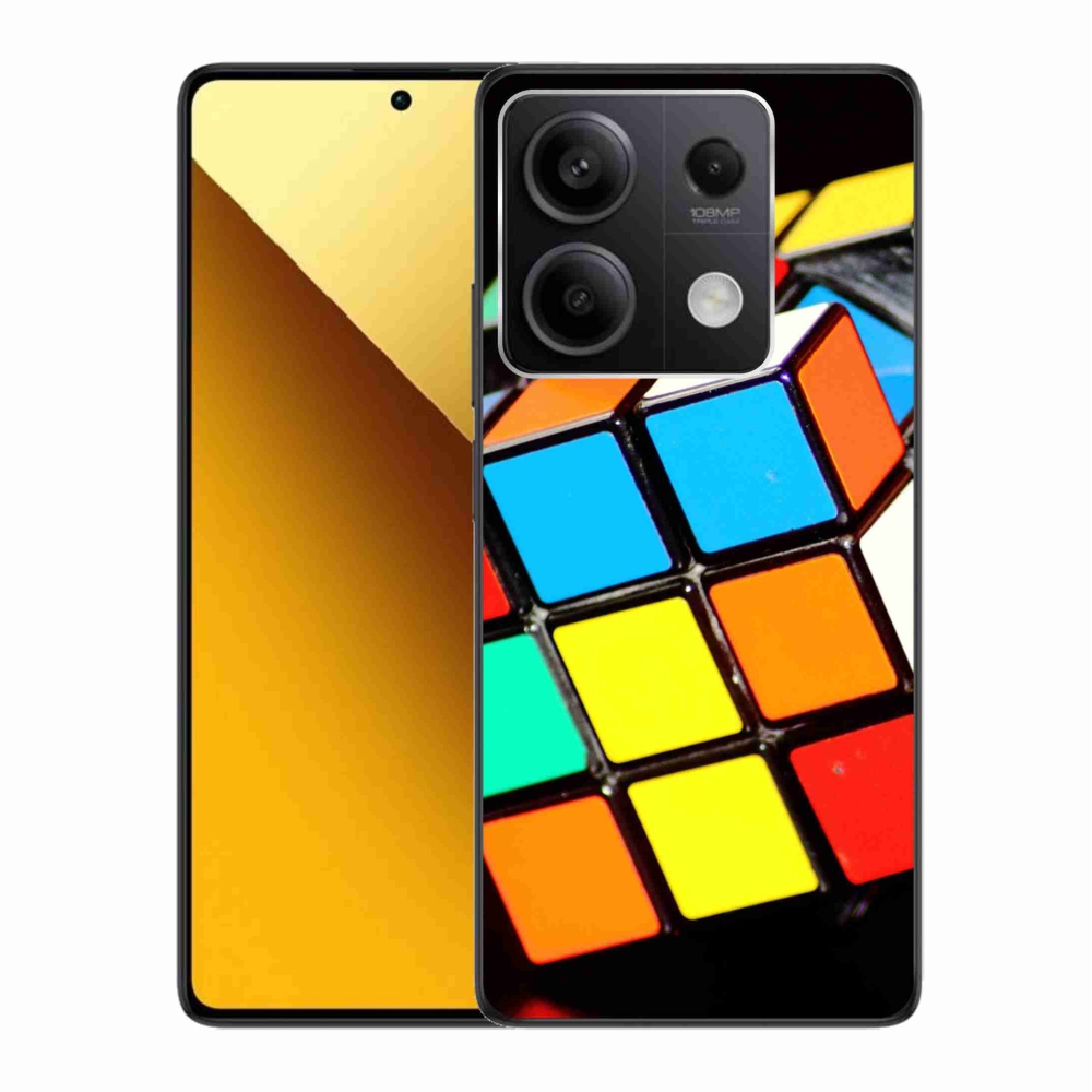Gél tok mmCase a Xiaomi Redmi Note 13 5G-hez - Rubik-kocka