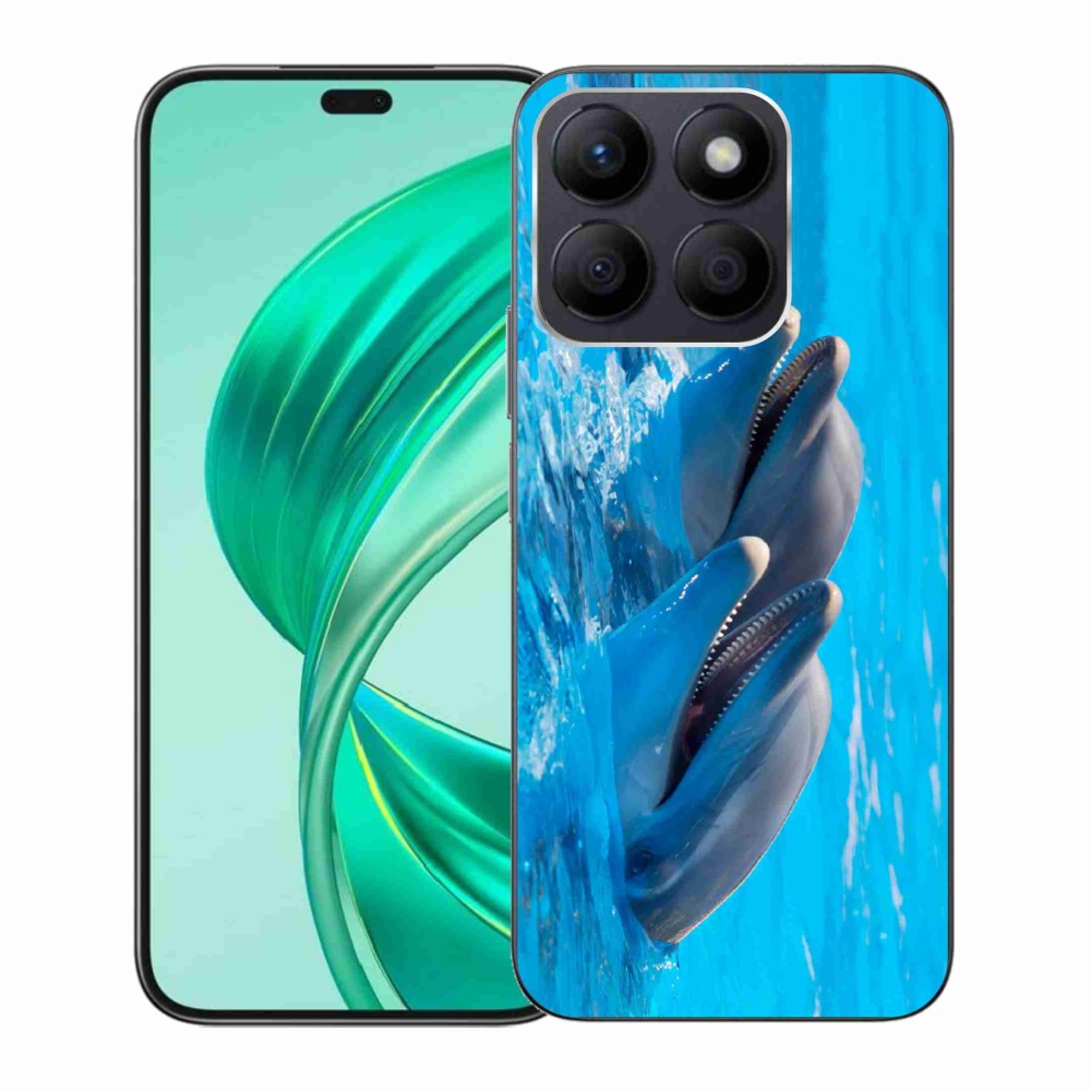 Zselés borítás mmCase a Honor X8b készülékhez - delfinek