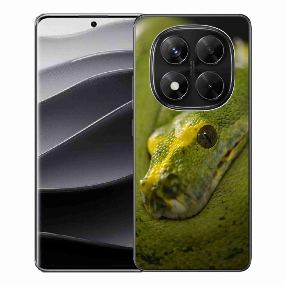 Zselés borítás mmCase a Xiaomi Redmi Note 14 Pro 5G/Poco X7 5G - kígyó 2