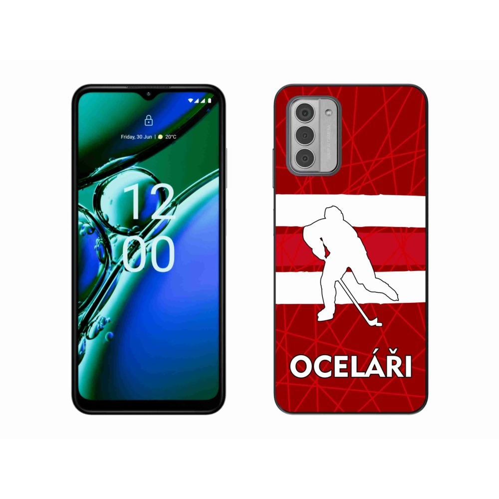 Zselés borítás mmCase a Nokia G42 készülékhez - Acélszínűek