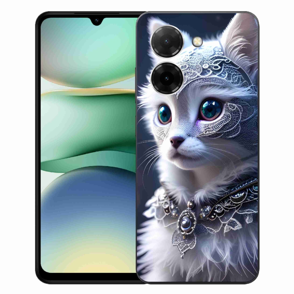 Gél borítás mmCase a Xiaomi Redmi A5 (171.7x77.8x8.3mm) - fehér macska