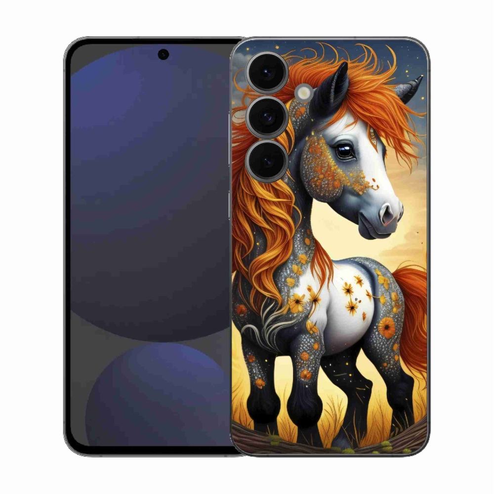 Gél védőhuzat mmCase Samsung Galaxy S25 FE - színes póni
