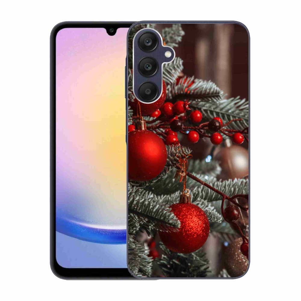 Gél borítás mmCase Samsung Galaxy A25 5G - karácsonyi dekoráció 2